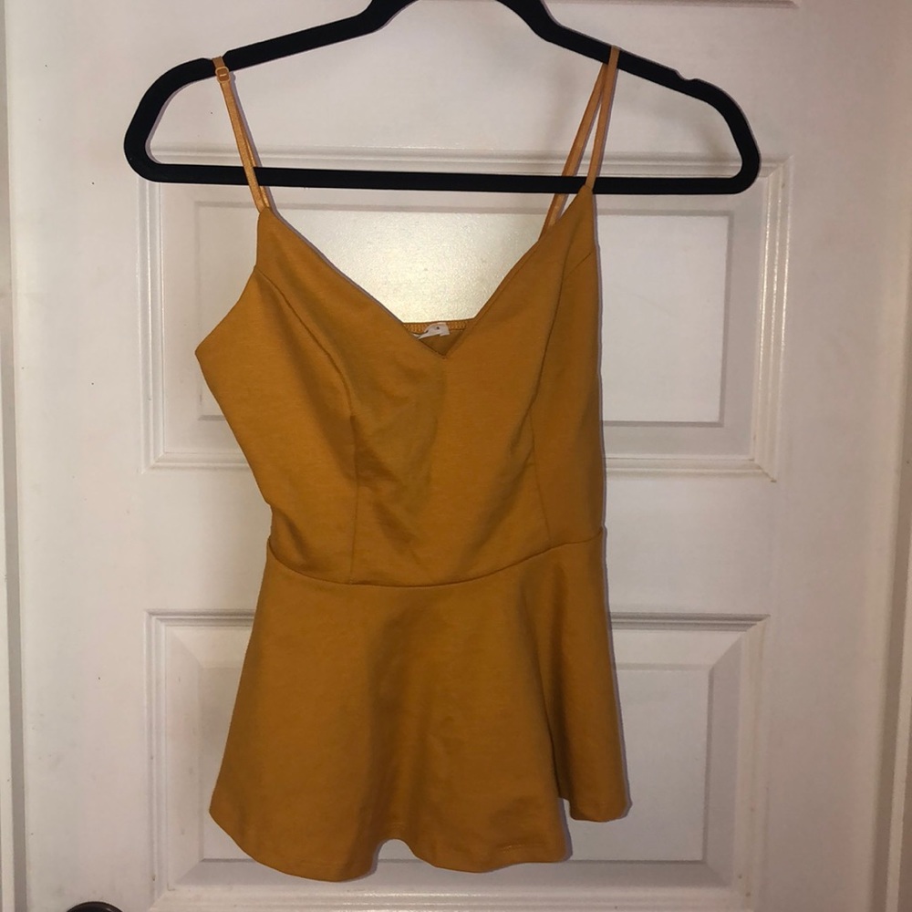 Yellow/Mustard Tank Top